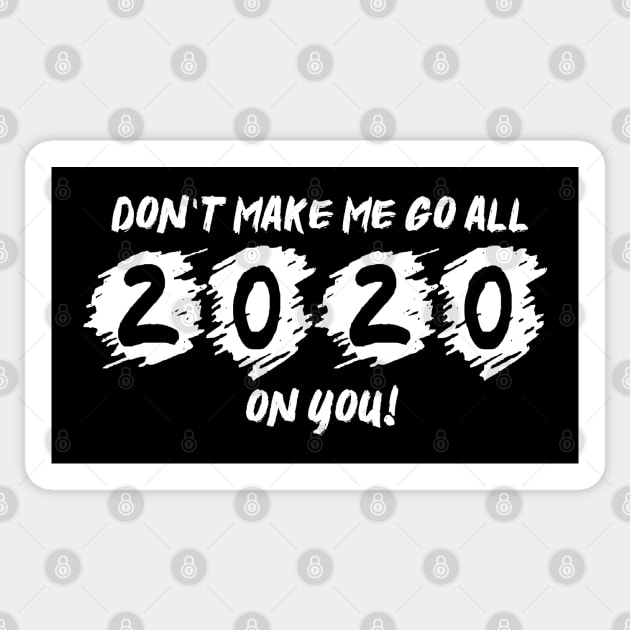 2020 Threat Sticker by marengo